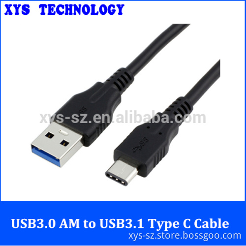 USB3.0 AM to USB3.1 Type C Cable support OEM&ODM order